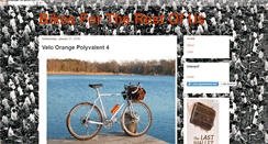 Desktop Screenshot of bikesfortherestofus.com